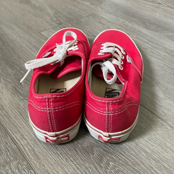 Red Vans - Picture 3 of 5